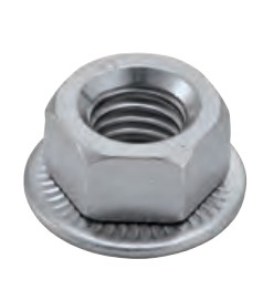 ECROUS TWOLOCK CS Ø M 8 mm pas 1.25